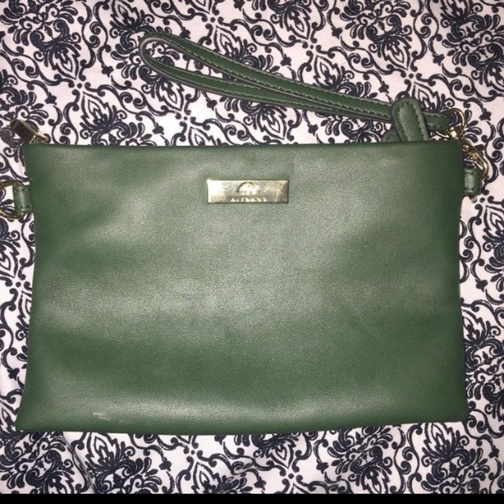 Vegan leather clutch